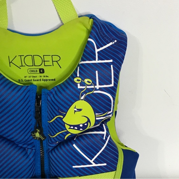 Kidder Children Hinged Flexback Biolite Life Jacket - Picture 2 of 6